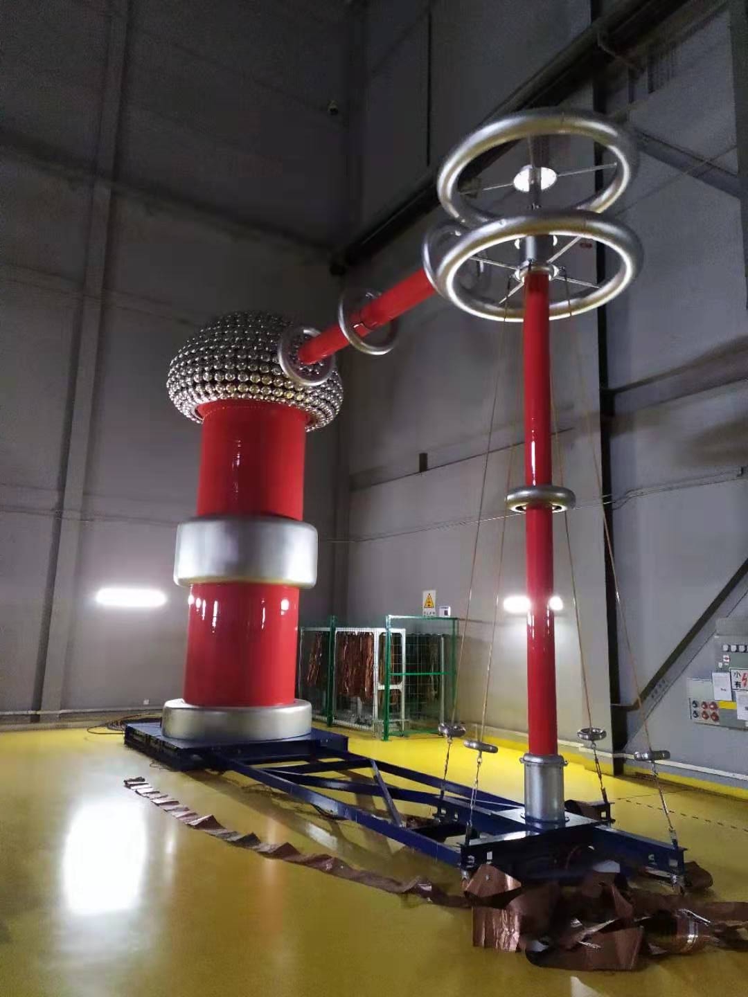 SF6 Gas Insulated Inflatable Lightning Impulse Voltage Generator.